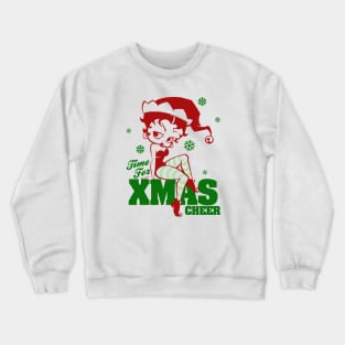 Betty Boop - Christmas cheer Crewneck Sweatshirt